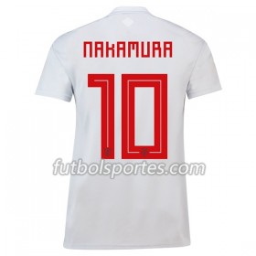 Camisetas Japón Nakamura 10 Segunda Equipacion Mundial 2018
